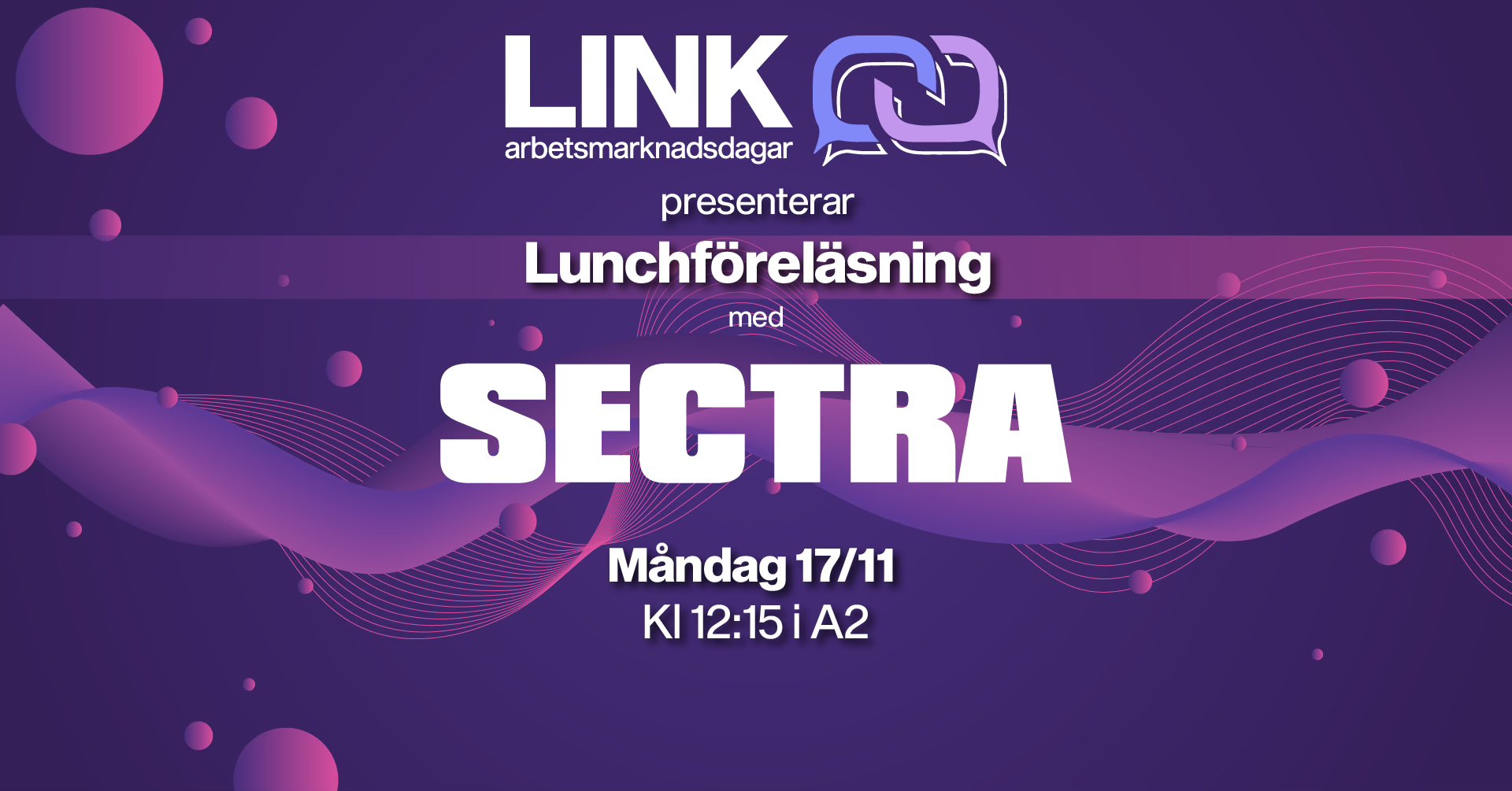 Sectra lunchföreläsning